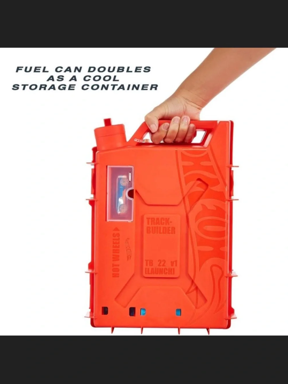 Hot Wheels Track Builder Fuel Can Stunt Box